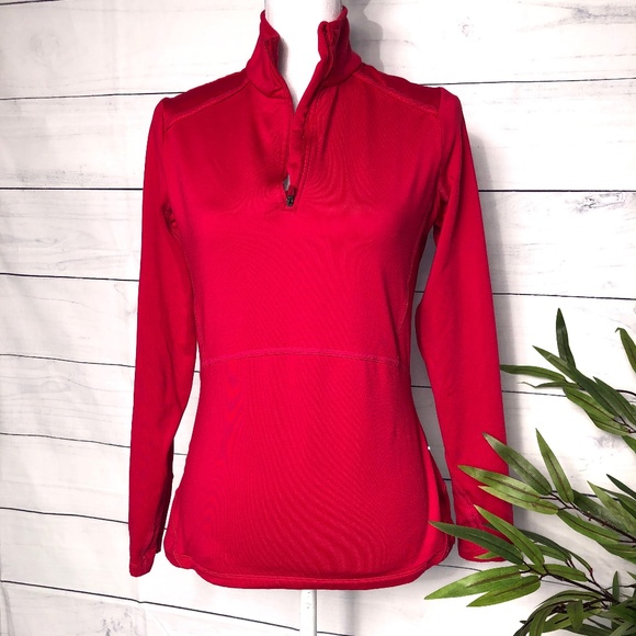 Athleta Tops - Athleta Fuchsia Fleece Lined Top - M